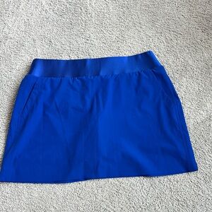 Elegant Blue Women's Skort